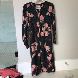 A new day- Midi Floral Dress